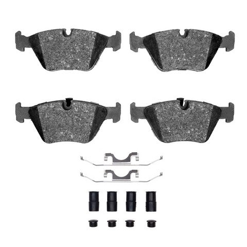 Disc Brake Pad Set Dynamic Friction 1551-0725-01