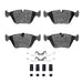 Disc Brake Pad Set Dynamic Friction 1551-0725-01