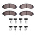 Disc Brake Pad Set Dynamic Friction 1400-0726-01
