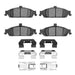 Disc Brake Pad Set Dynamic Friction 1551-0727-01