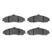 Disc Brake Pad Set Dynamic Friction 1000-0731-00