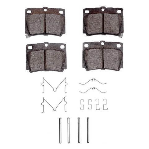Disc Brake Pad Set Dynamic Friction 1551-0733-01