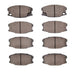 Disc Brake Pad Set Dynamic Friction 1551-0734-00