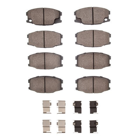 Disc Brake Pad Set Dynamic Friction 1214-0734-01