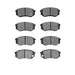 Disc Brake Pad Dynamic Friction 1311-0735-00