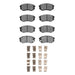Disc Brake Pad Set Dynamic Friction 1551-0735-01