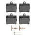 Disc Brake Pad Set Dynamic Friction 1551-0739-01