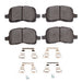 Disc Brake Pad Set Dynamic Friction 1551-0741-01