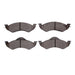 Disc Brake Pad Set Dynamic Friction 1551-0746-00