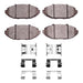 Disc Brake Pad Set Dynamic Friction 1551-0748-01