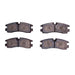 Disc Brake Pad Set Dynamic Friction 1551-0754-00