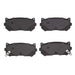 Disc Brake Pad Set Dynamic Friction 1551-0775-00