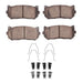 Disc Brake Pad Dynamic Friction 1311-0775-01