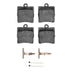 Disc Brake Pad Dynamic Friction 1310-0779-01