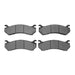 Disc Brake Pad Set Dynamic Friction 1400-0785-00