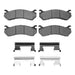 Disc Brake Pad Set Dynamic Friction 1551-0785-01