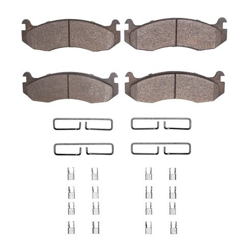 Disc Brake Pad Set Dynamic Friction 1551-0788-01