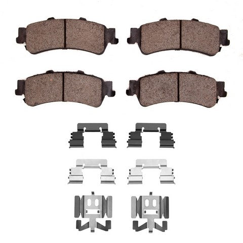 Disc Brake Pad Set Dynamic Friction 1400-0792-01