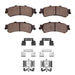 Disc Brake Pad Set Dynamic Friction 1400-0792-01