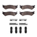 Disc Brake Pad Set Dynamic Friction 1551-0802-01