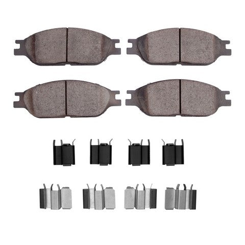Disc Brake Pad Set Dynamic Friction 1214-0803-01