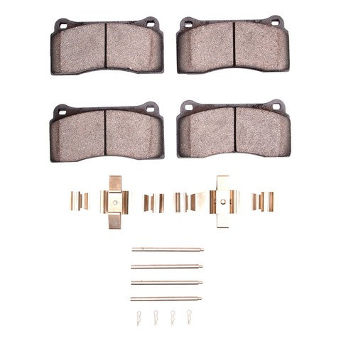 Disc Brake Pad Set Dynamic Friction 1551-0810-01