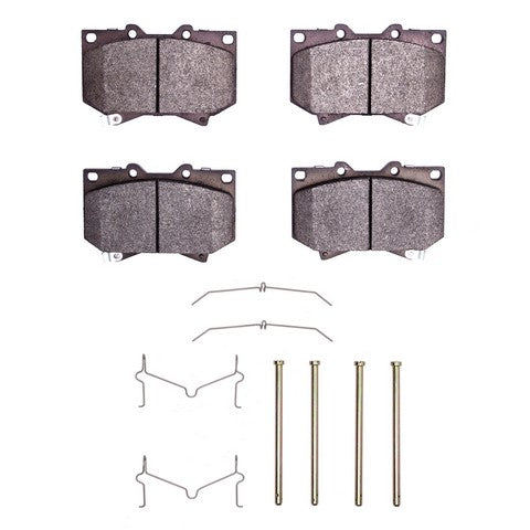 Disc Brake Pad Set Dynamic Friction 1551-0812-01