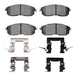 Disc Brake Pad Set Dynamic Friction 1551-0815-02