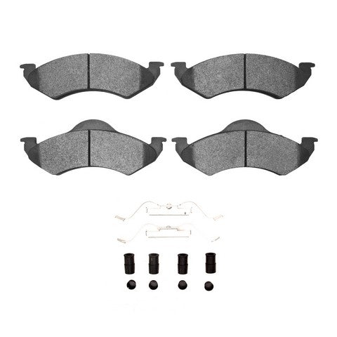 Disc Brake Pad Set Dynamic Friction 1551-0820-01