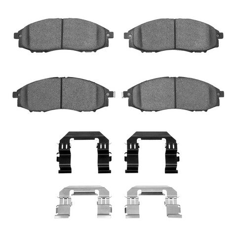 Disc Brake Pad Set Dynamic Friction 1551-0830-01