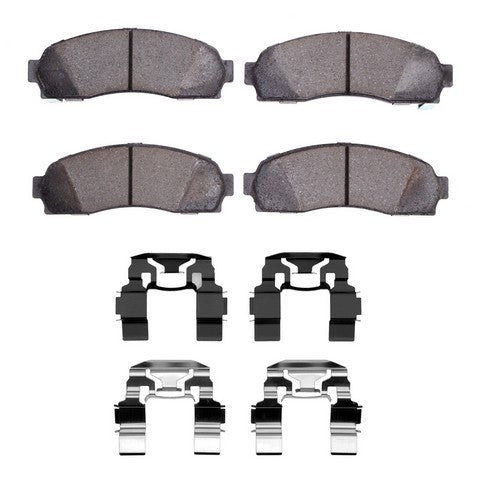Disc Brake Pad Set Dynamic Friction 1214-0833-02