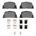 Disc Brake Pad Dynamic Friction 1311-0835-01