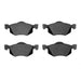 Disc Brake Pad Set Dynamic Friction 1552-0843-00