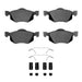 Disc Brake Pad Dynamic Friction 1310-0843-01