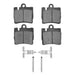 Disc Brake Pad Set Dynamic Friction 1551-0848-01