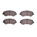 Disc Brake Pad Set Dynamic Friction 1551-0856-00