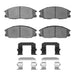 Disc Brake Pad Set Dynamic Friction 1551-0864-01