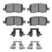Disc Brake Pad Dynamic Friction 1310-0865-01