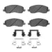 Disc Brake Pad Dynamic Friction 1311-0866-01