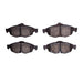 Disc Brake Pad Set Dynamic Friction 1551-0869-00