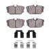 Disc Brake Pad Set Dynamic Friction 1551-0877-01