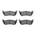 Disc Brake Pad Set Dynamic Friction 1214-0881-00