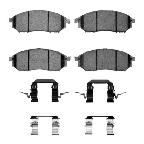 Disc Brake Pad Set Dynamic Friction 1115-0888-01