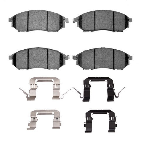 Disc Brake Pad Set Dynamic Friction 1115-0888-02