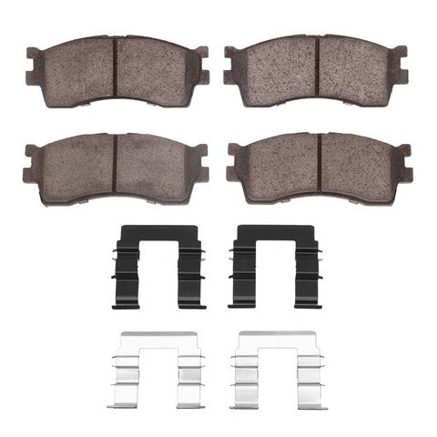 Disc Brake Pad Set Dynamic Friction 1551-0889-01