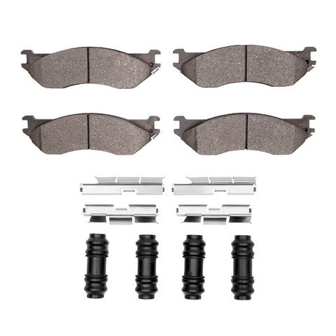 Disc Brake Pad Set Dynamic Friction 1551-0897-01