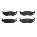 Disc Brake Pad Dynamic Friction 1310-0898-00