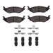 Disc Brake Pad Set Dynamic Friction 1214-0898-01
