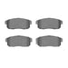 Disc Brake Pad Set Dynamic Friction 1000-0900-00