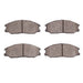 Disc Brake Pad Set Dynamic Friction 1551-0903-00